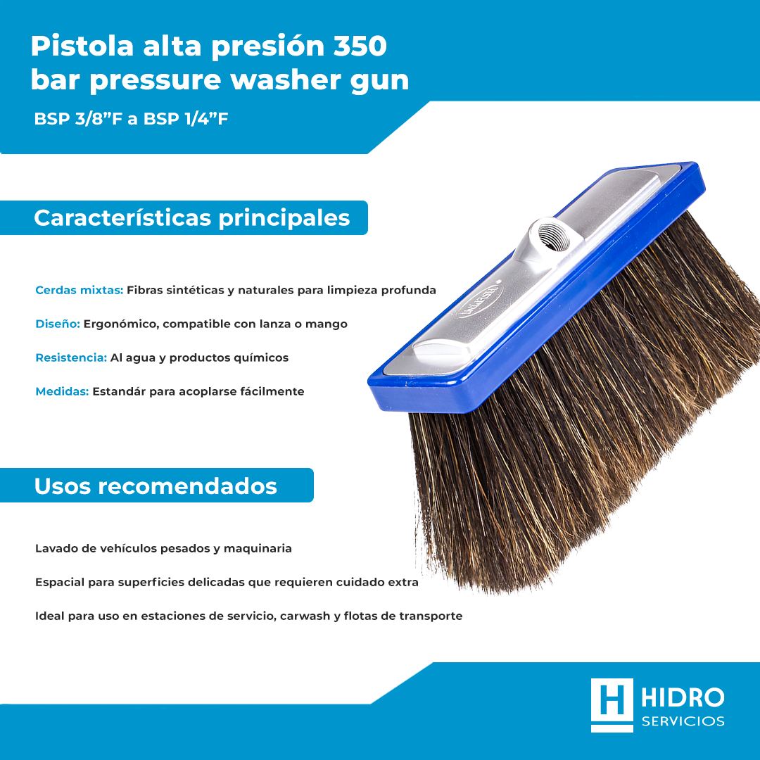 CEPILLO CARWASH MIXED HAIR BRUSH