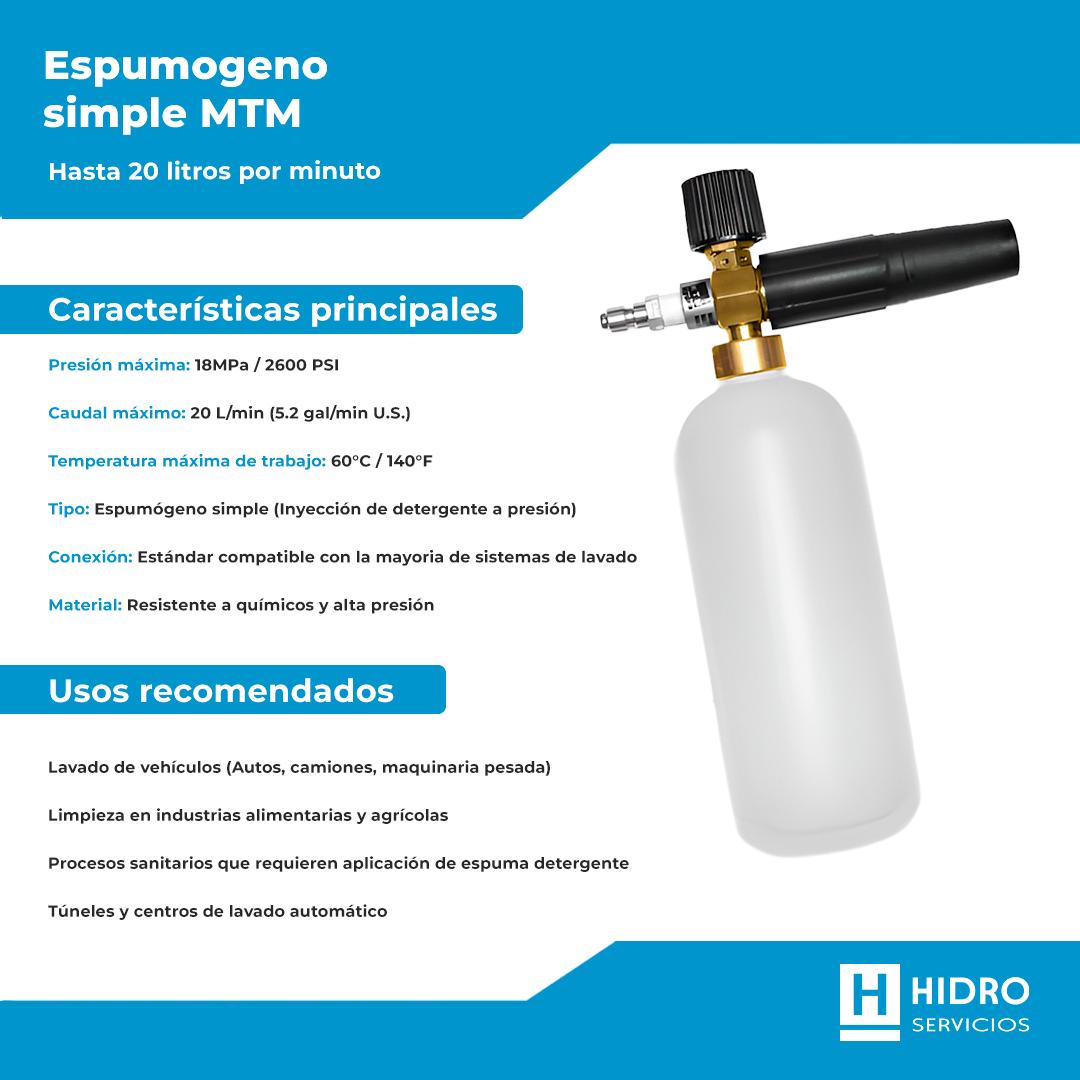 ESPUMOGENO SIMPLE MTM